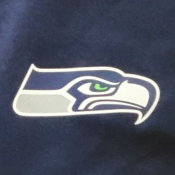 Majestic Thermabase Quarter Zip NFL Seattle Seahawks Football Pullover - XL - Picture 6 of 6